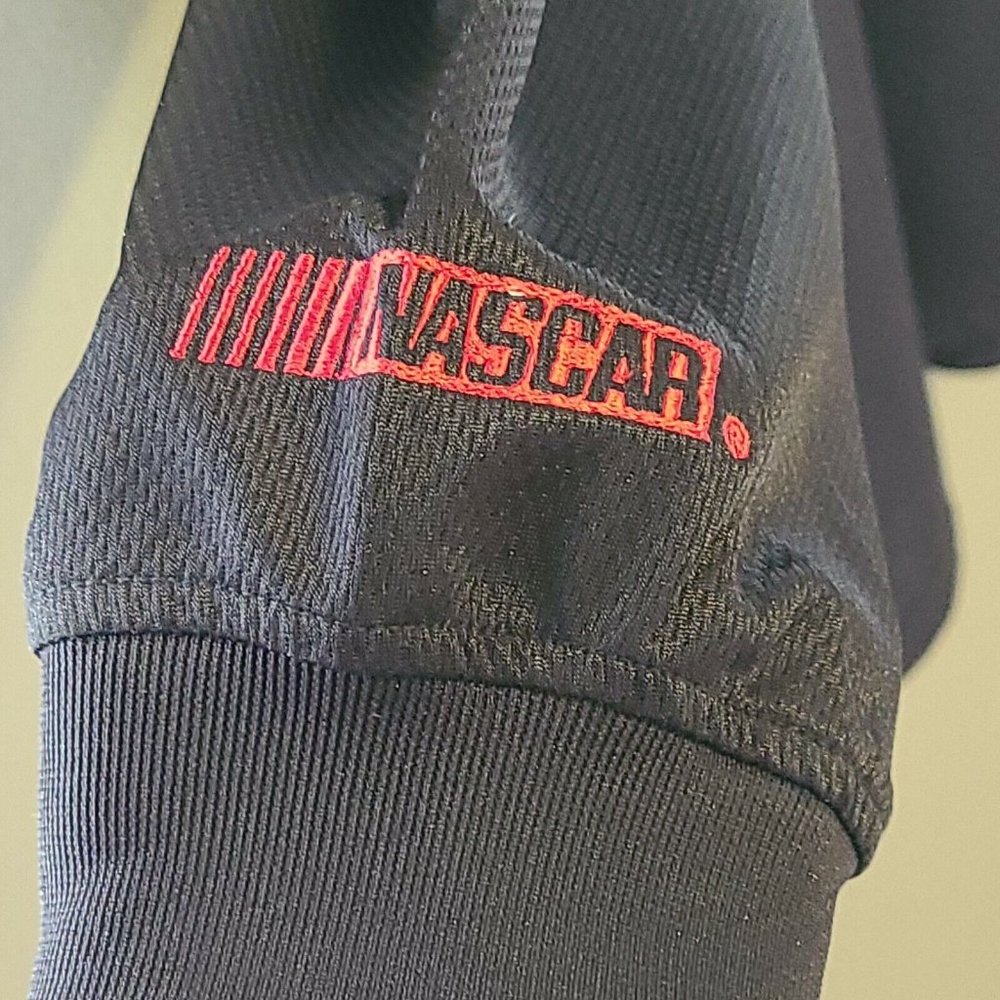 Chase Authentics Dale Earnhardt L Nascar LS Shirt Crew Neck Racing Shirt Black - Picture 4 of 11